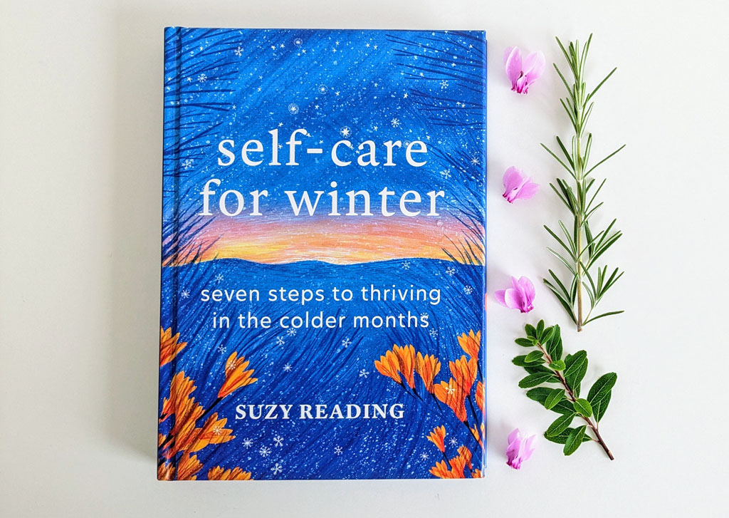 Self-Care for Winter by Suzy Reading, Styled Book cover image