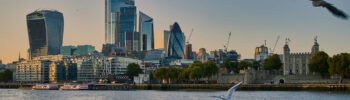 River Thames and London cityscape