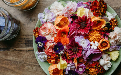 A Floral Feast: Edible Flowers and Floral Syrups